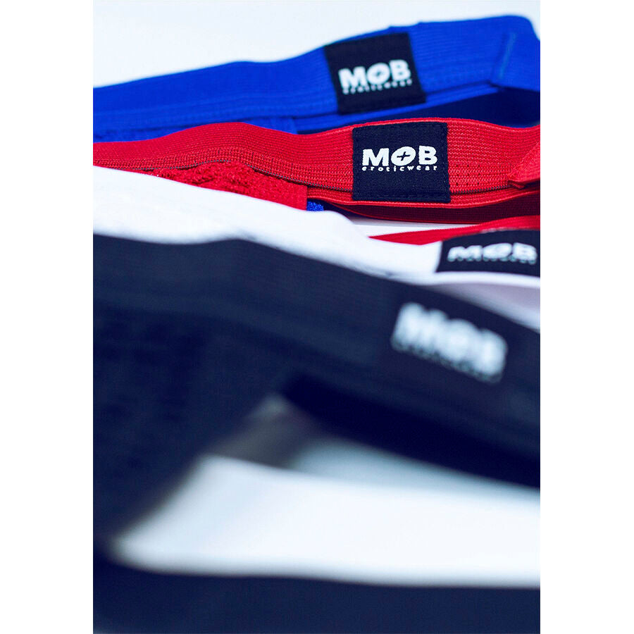 MOB - BAÑADOR FETISH JOCKSTRAP BLANCO TALLA M