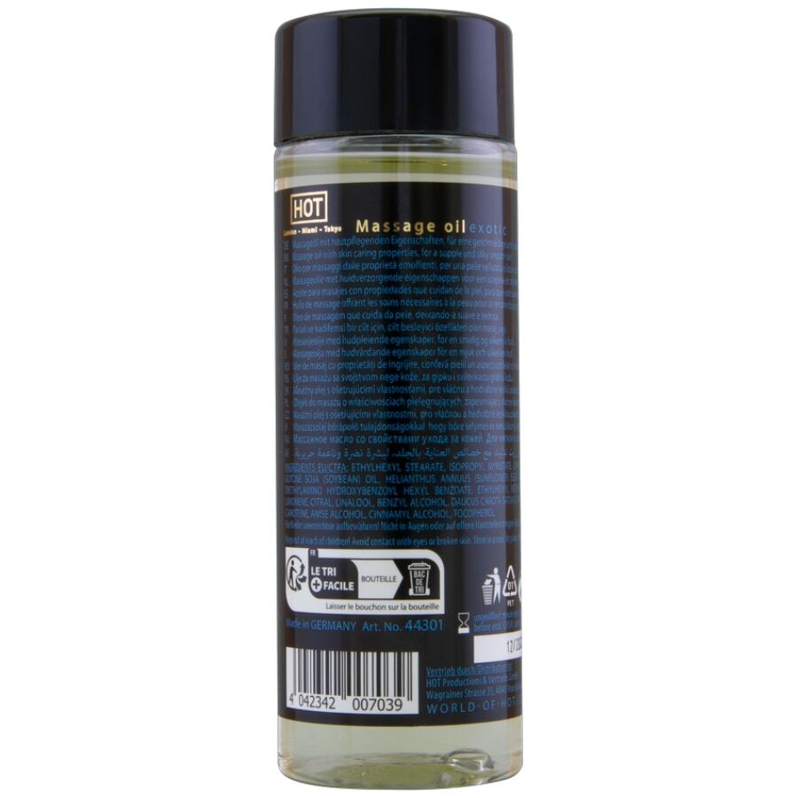 HOT - ACEITE DE MASAJE EXOTIC-SPECIAL 100 ML