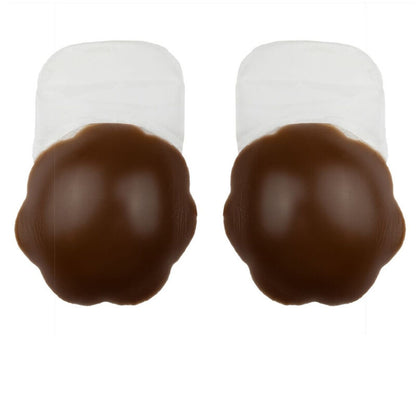BYE-BRA - ELEVADOR PECHO PUSH-UP SILICONA MARRÓN TALLA M