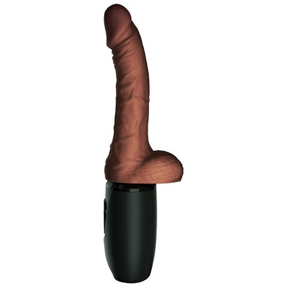 KING COCK - PLUS TRIPLE THREAT MARRÓN