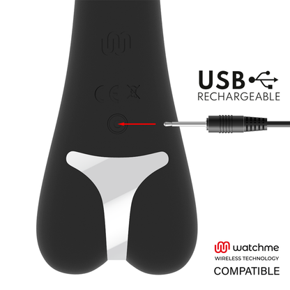 BRILLY GLAM - RYAN VIBRADOR + MANDO CONTROL REMOTO WATCHME