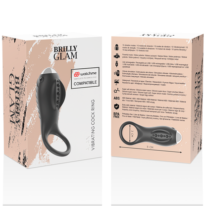BRILLY GLAM - ALAN ANILLO + MANDO CONTROL REMOTO WATCHME