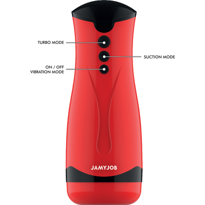 JAMYJOB - DAMERON MASTURBADOR DE SUCCIONADOR Y VIBRACIÓN