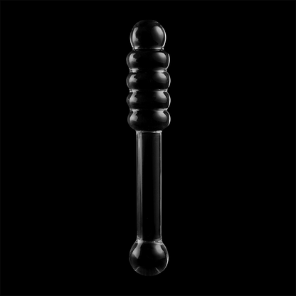 NEBULA SERIES BY IBIZA - MODELO 20 DILDO CRISTAL TRANSPARENTE 20.5 CM -O- 3 CM