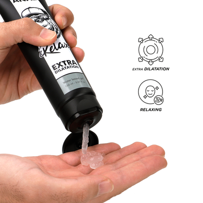 BLACK HOLE - GEL BASE AGUA DILATACIÓN ANAL 150 ML