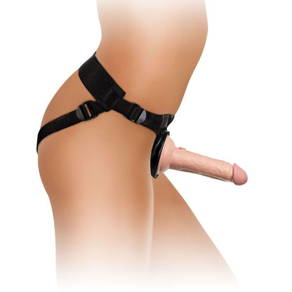 KING COCK - ÉLITE ARNÉS AJUSTABLE PARA PRINCIPIANTES CON DILDO 15.2 CM