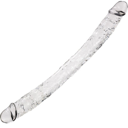 ALIVE - SUPREME PENE REALÍSTICO DOBLE TRANSPARENTE 38.5 CM
