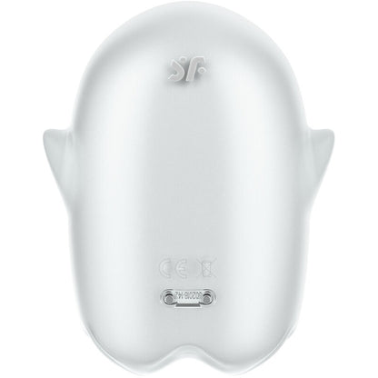 SATISFYER - GLOWING GHOST AIR PULSE & VIBRADOR BLANCO