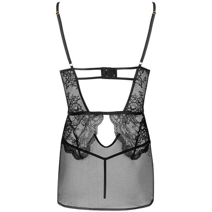 LIVCO CORSETTI FASHION - BARIRIN LC 90633 FALDA + PANTY NEGRO L/XL