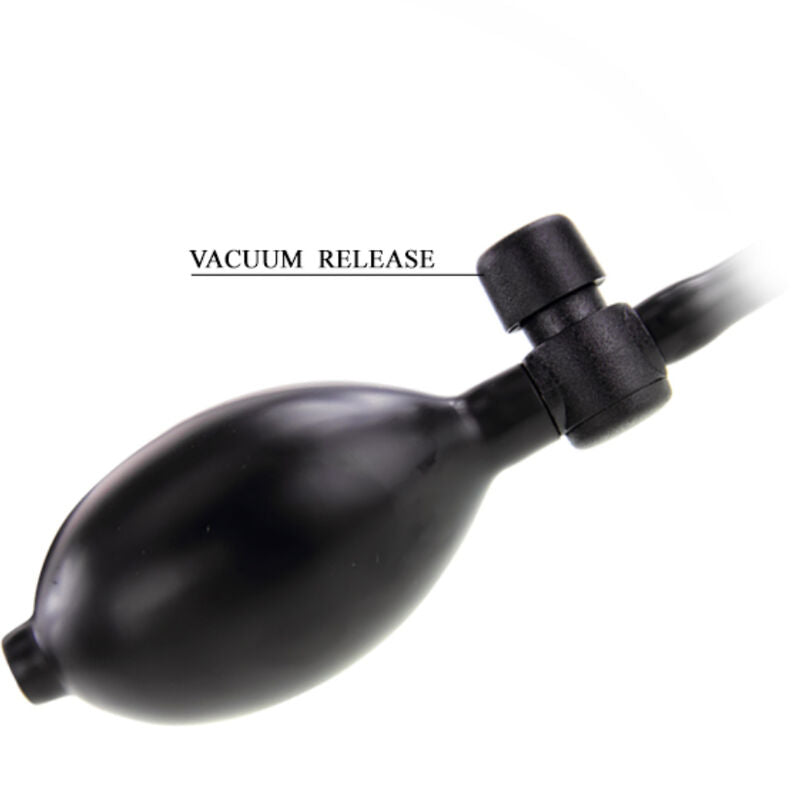 BAILE - INFLATABLE DILDO HINCHABLE REALÍSTICO CON VENTOSA 15 CM