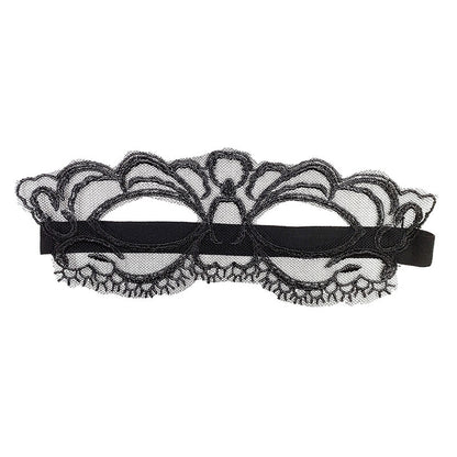 QUEEN LINGERIE - ANTIFAZ DE ENCAJE FINO NEGRO
