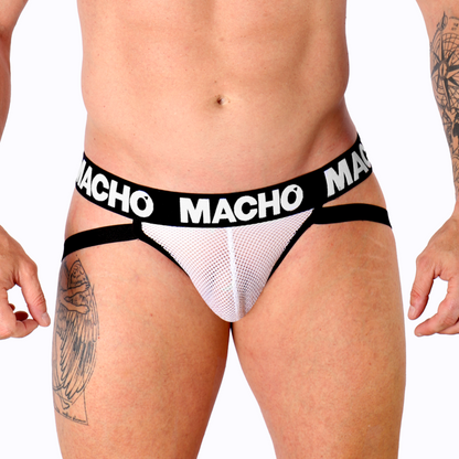MACHO - MX26X1 JOCK REJILLA BLANCO M