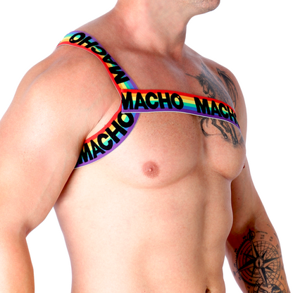 MACHO - ARNÉS ROMANO PRIDE L/XL