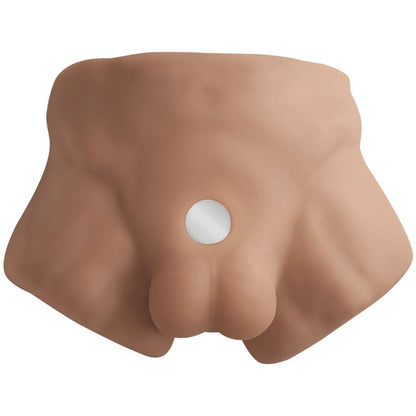 SILEXD - APOLLO S TORSO BAJO REALÍSTICO MASCULINO CARAMELO