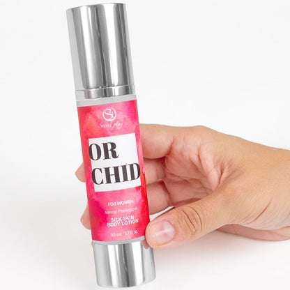 SECRETPLAY - ORCHID LOCIÓN PIEL DE SEDA PARA MUJERES 50 ML