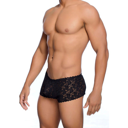 MOB - BOXER ENCAJE NEGRO TALLA L/XL