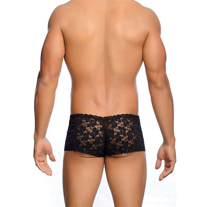 MOB - BOXER ENCAJE NEGRO TALLA S/M