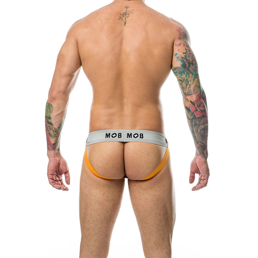 MOB - JOCK CLASICO STRIPE NARANJA TALLA XL