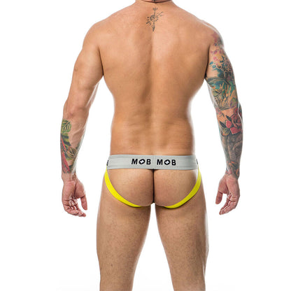 MOB - JOCK CLASICO STRIPE AMARILLO TALLA S