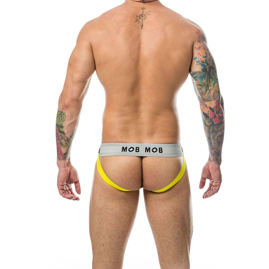 MOB - JOCK CLÁSICO STRIPE AMARILLO TALLA M