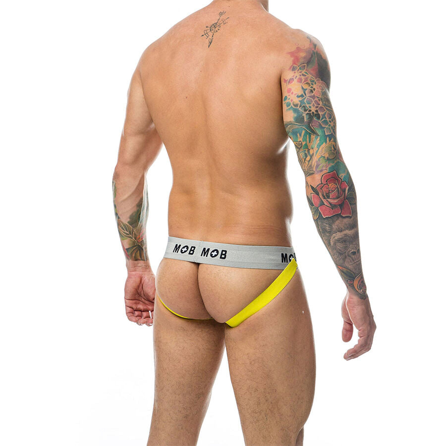 MOB - JOCK CLASICO STRIPE AMARILLO TALLA XXL