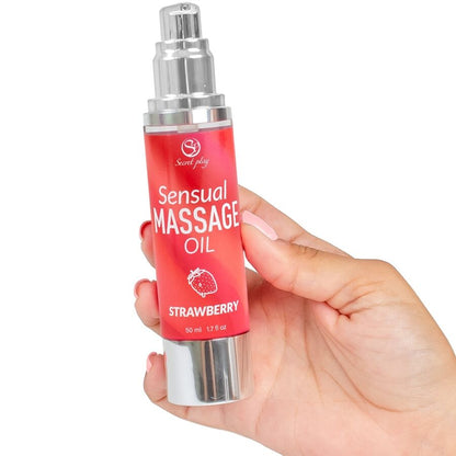 SECRETPLAY - ACEITE DE MASAJE FRESA