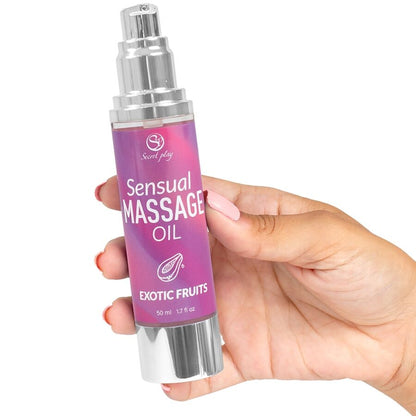SECRETPLAY - ACEITE DE MASAJE FRUTAS EXÓTICAS
