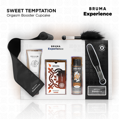 BRUMA XPERIENCE - KIT TENTACIÓN DULCE TARTA AMERICANA CON POTENCIADOR DE ORGASMOS