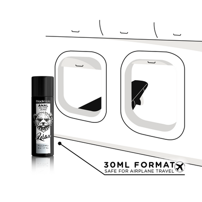 BLACK HOLE - ANAL RELAXING CON JOJOBA BASE SILICONA 30 ML