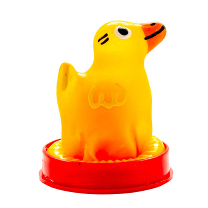 CONDOMERIE - PRESERVATIVO DECORATIVO PINTADO A MANO PATO