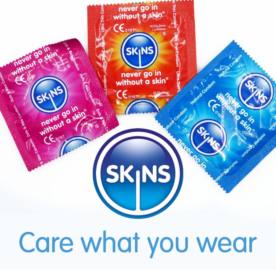 SKINS - SURTIDO PRESERVATIVOS PREMIUM PACK 8