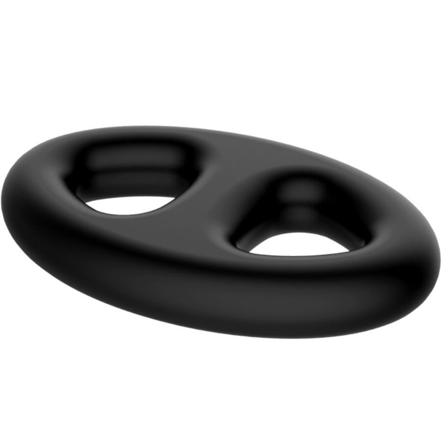 CRAZY BULL - ANILLO DOBLE SILICONA OVALADO