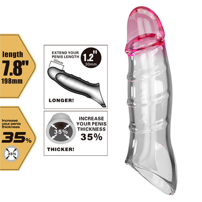 PRETTY LOVE - DARNELL FUNDA PARA PENE EFECTO TRANSPARENTE