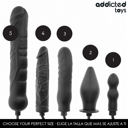 ADDICTED TOYS - PLUG ANAL INFLABLE MODELO 2