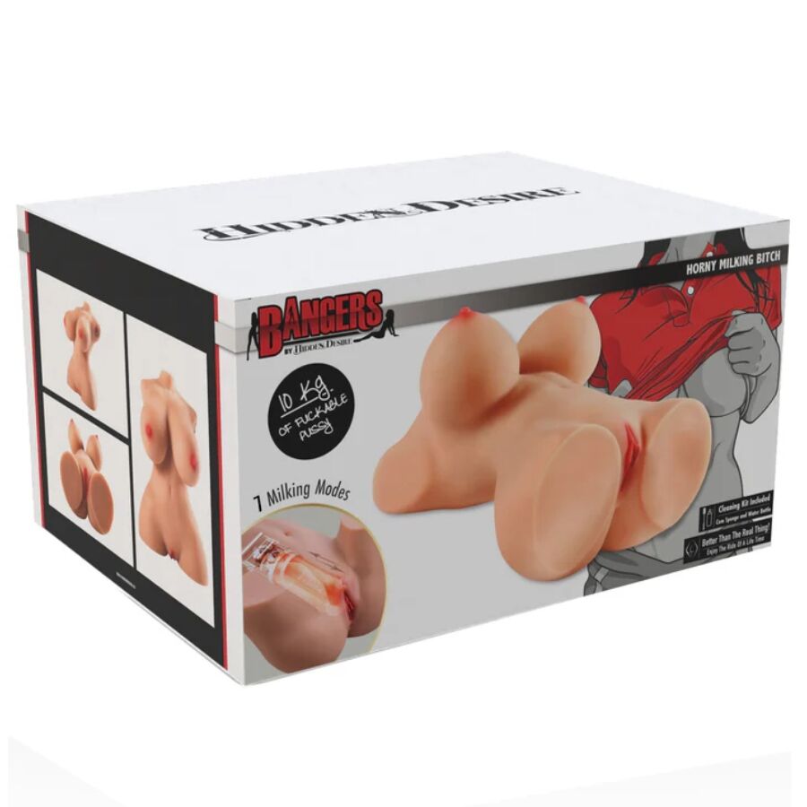 HIDDEN DESIRE - HORNY MILKING BITCH TORSO MASTURBADOR FEMENINO 10 KG