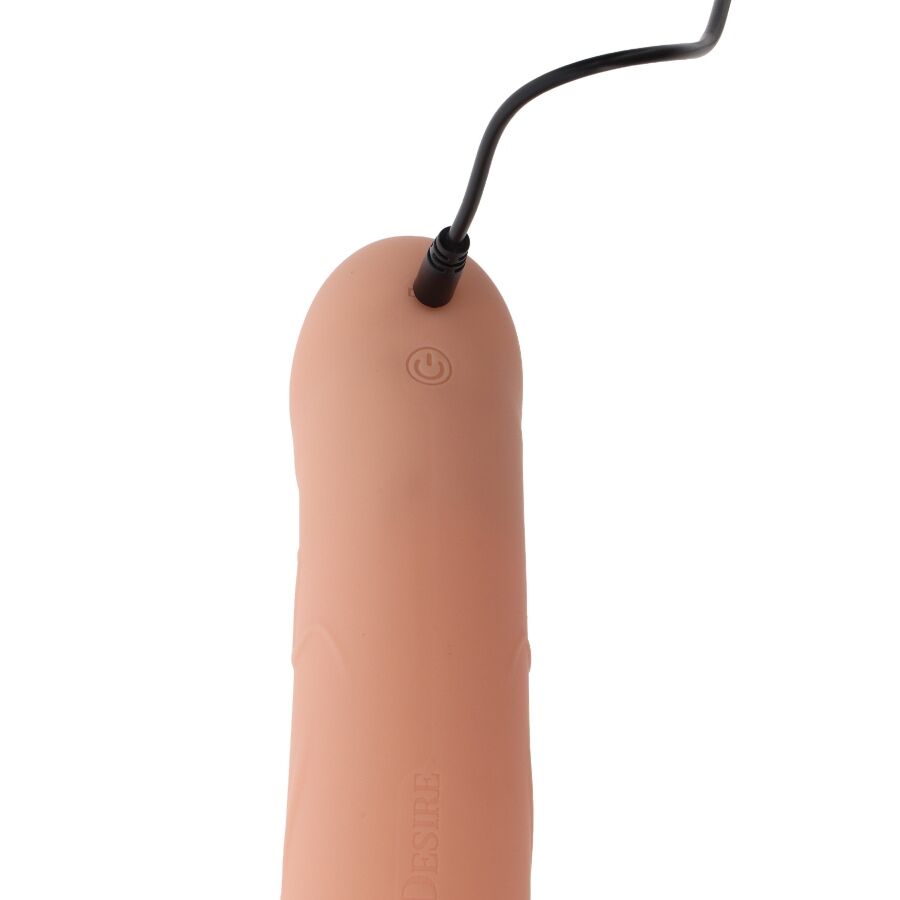 HIDDEN DESIRE - INFERNO STRAP-ON FUNDA PARA PENE CON VIBRACIÓN 18 CM