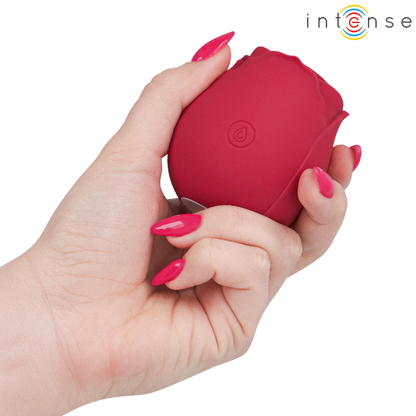 INTENSE - CAMELLIA ROSA SUCCIONADORA DE CLÍTORIS POR ONDAS BURDEOS