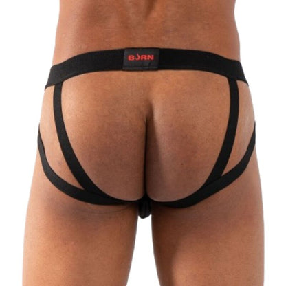 BURN - 011 JOCK DOBLE NEGRO L