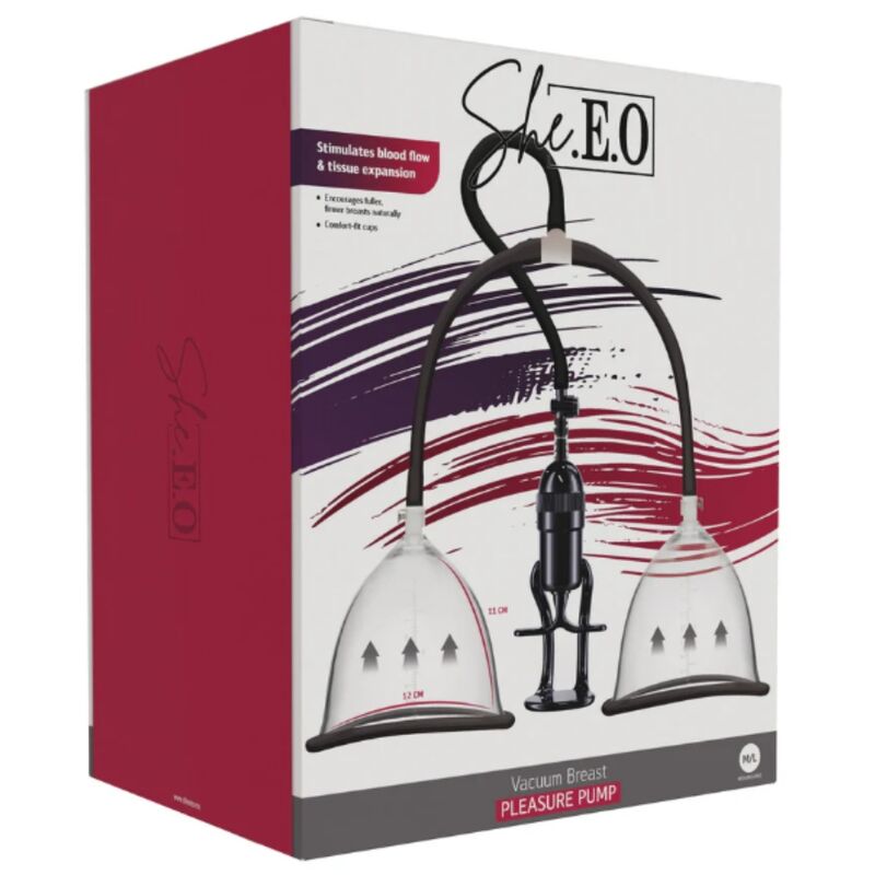 SHE.E.O - BOMBA DE VACÍO PARA PECHOS M/L