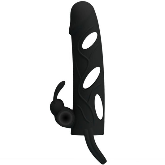 PRETTY LOVE - FUNDA SILICONA CON VIBRACIÓN 14 CM 1.0