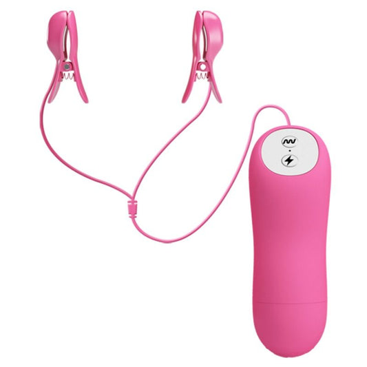 BAILE - ROMANTIC WAVE PIZAS CON VIBRACIÓN Y ELECTROSHOCK FUCSIA