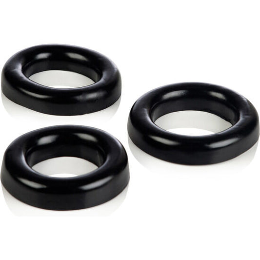 CALEXOTICS - COLT SET 3 ANILLOS PENE Y TESTÍCULOS