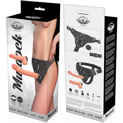 HARNESS ATTRACTION - ARNÉS  MURDOCK 19.8 + 15 CM -O- 4 CM
