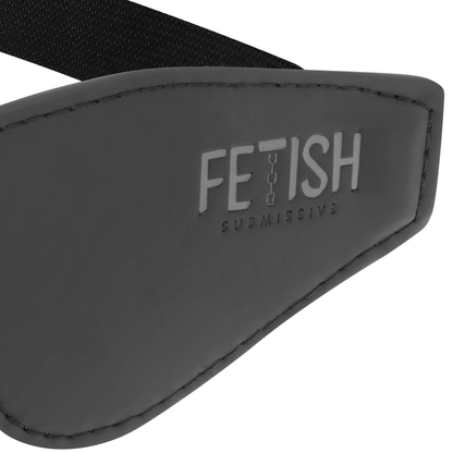 FETISH SUBMISSIVE - ANTIFAZ CUERO VEGANO CON FORRO DE NEOPRENO