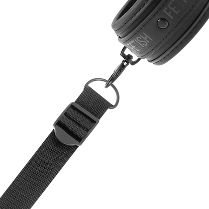 FETISH SUBMISSIVE - SET DE ESPOSAS Y ATADURAS CON FORRO DE NEOPRENO
