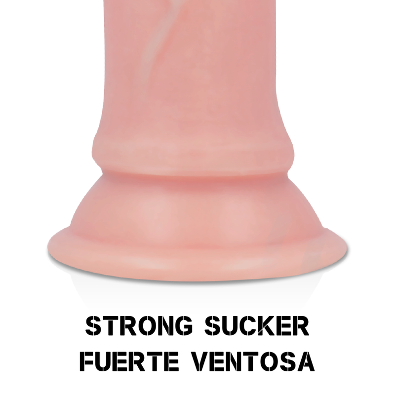 ROCKARMY - ARNÉS + LIQUID SILICONE DILDO PREMIUM SPITFIRE 21 CM -O- 4.62 CM